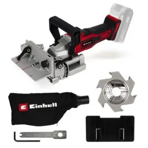 Biscuitor fără fir Einhell TE-BJ 18 Li - Solo | Frezare precisă și reglaj rapid 4350630