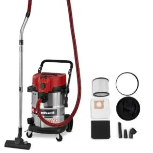 Aspirator umed-uscat Einhell TE-VC 5090 SACL, 1300W, 50L, Clasa L, Filtru HEPA, Priza automata 2347450