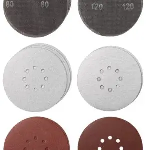 Set 15 discuri abrazive tip plasă Ø 225mm pentru șlefuitoare gips-carton Einhell 49491066