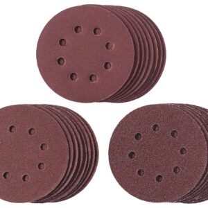 Set 25 discuri abrazive autoadezive Ø125 mm pentru slefuitoare orbitale - Original Einhell 49491974