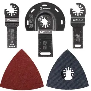 Set slefuire-taiere 17 piese pentru unealta multifunctionala Einhell - Compatibil Starlock 49708950