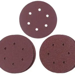 Set hartie abraziva 150 mm Einhell pentru slefuitoare orbitale - 5 piese (P40, P80, P120) 49492095