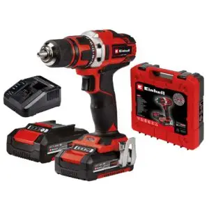 Masina de gaurit si insurubat fara fir Einhell TE-CD 18/40-1 Li, 18V, 40Nm, 2x1.5Ah, Incarcator, Valiza 4513939
