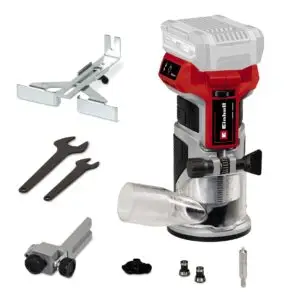 Freza fara fir Einhell Professional TP-ET 18 Li BL - Solo, Motor Brushless PurePOWER, 18V, 10000-30000 RPM, Pensete 6/8mm, fara acumulator 4350412
