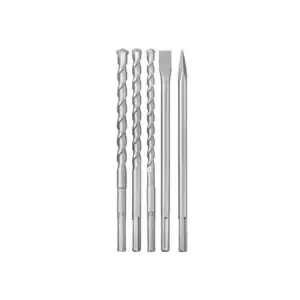 Set 5 dalti si burghie SDS-Max Einhell – Accesorii profesionale pentru ciocan rotopercutor si demolari 49194005