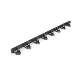 Set bordură flexibilă grădină UNIBORD™ BASIC, 4 m + 12 ancore, negru, 30-251