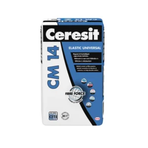 Adeziv flexibil pentru gresie și faianță Ceresit CM 14, 25 kg