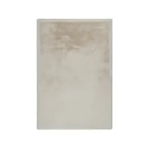 Covor pufos Lalee Heaven 800 Ivory, 160x230 cm, 100% Poliester - Heaven 800