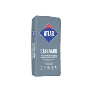 Adeziv pentru Plăci Ceramice Atlas Standard (C1T, 2–10 mm), 25 Kg