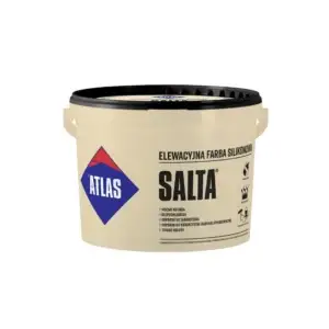 Vopsea siliconică pentru fațade Atlas Salta, 10 L