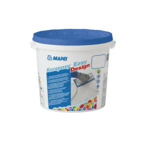 Chit epoxidic antibacterian pentru rosturi Mapei KERAPOXY EASY DESIGN, Medium Grey 1–15 mm, 3 Kg