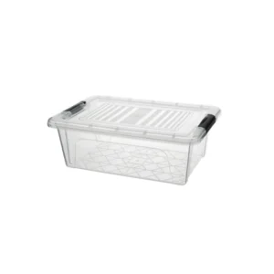 Caserolă alimentară din plastic, 1 Litru QS001