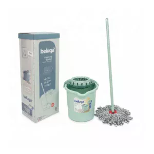 Set de curățenie "Beluga" cu găleată și mop, 3 în 1, QS238