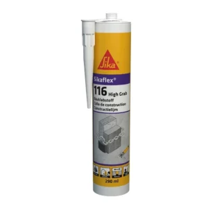 Adeziv de montaj hibrid cu aderență inițială mare Sika SIKAFLEX-116 HIGH GRAB, gri, 290 ml