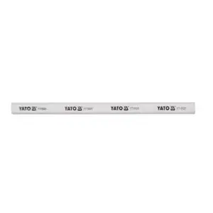 Creion tâmplărie YATO YT-6925, HB, 245 mm, Alb