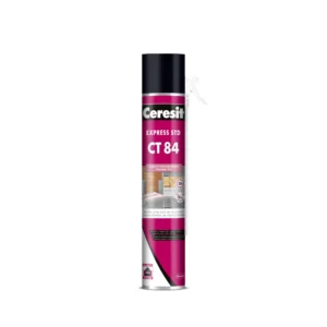 Ceresit CT 84 Express STD – Adeziv poliuretanic pentru polistiren, cu pai, 850 ml