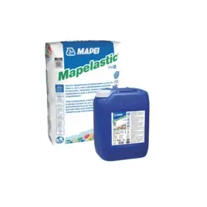 Hidroizolație flexibilă bicomponentă Mapei MAPELASTIC, pentru băi, terase și piscine, set A+B 32 Kg