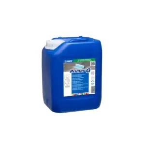 Amorsă acrilică pentru suprafețe absorbante Mapei PRIMER G, interior/exterior, 5 Kg