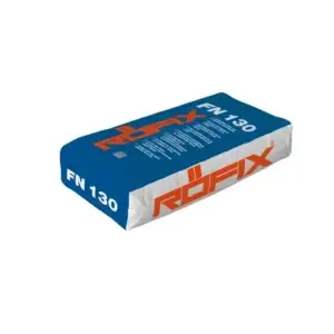 RÖFIX FN 130 – Șapă autonivelantă fină CA/CT-C25-F6, 5–40 mm, interior, potrivită peste încălzire în pardoseală, 25 kg