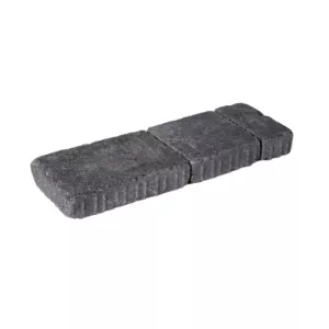 Pavele Leier Taverna Antik antracit, 6 cm, antichizate, set 3 formate 10 x 20 / 20 x 20 / 30 x 20 cm