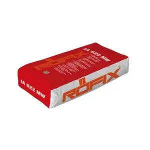 RÖFIX IA 622 MW – Adeziv și masă de șpaclu minerală pentru polistiren și vată minerală, gri, 25 kg
