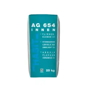 HASIT AG 654 INNEN – Adeziv gri C1 pentru gresie și faianță la interior, 25 kg