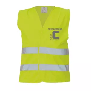 Vestă reflectorizantă Cerva BRUNO HV, galbenă, închidere velcro, mărime universală