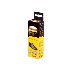 Moment Shoe Glue – Adeziv transparent pentru încălțăminte, piele, cauciuc și plastic, 50 ml